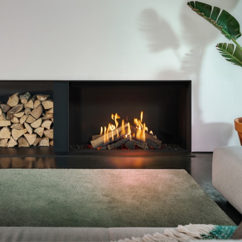 Barbas Gas Fire Front 110-60