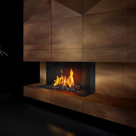 Barbas Gas Fire Panorama 110-55