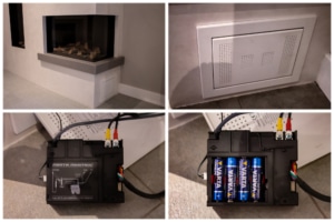 Batterijen vervangen collage