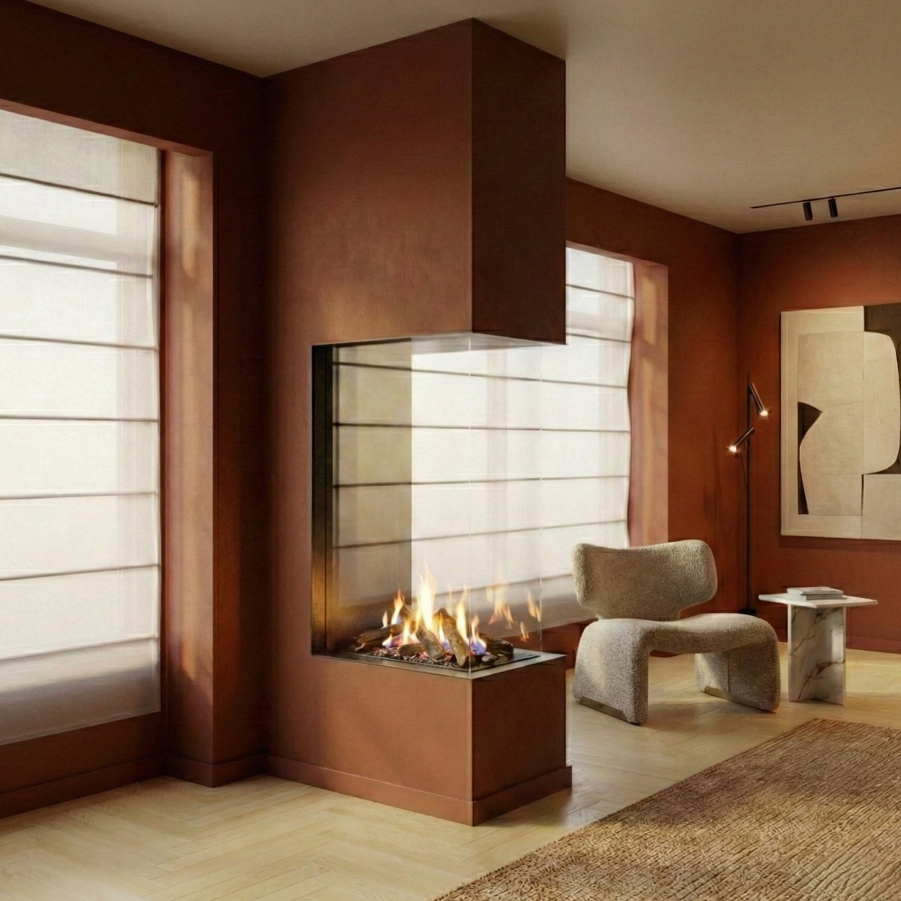 Elu-fire Room Divider 75/120
