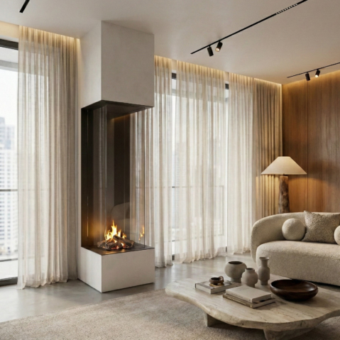 Elu-fire Room Divider 75/160