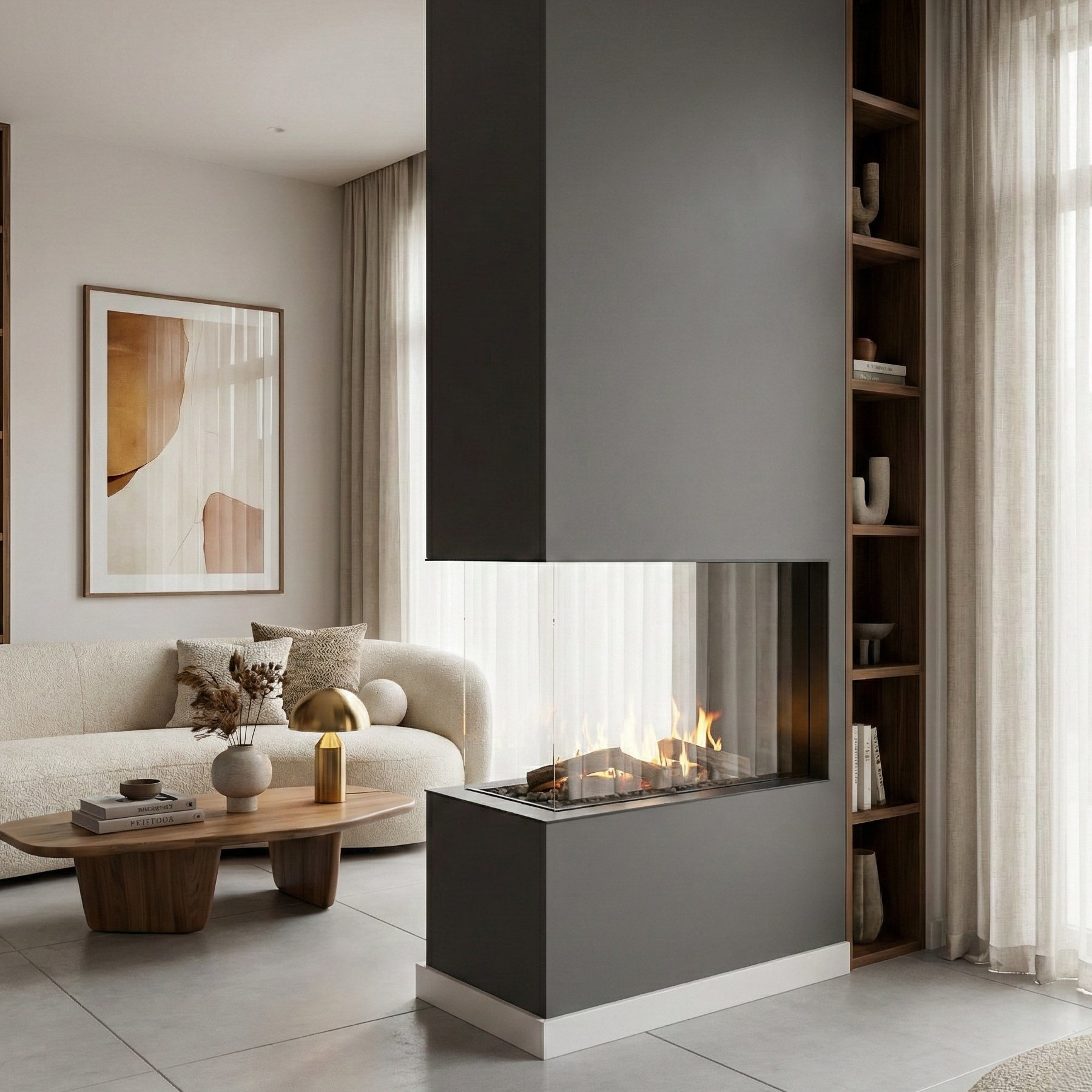 Elu-fire Room Divider 75/55