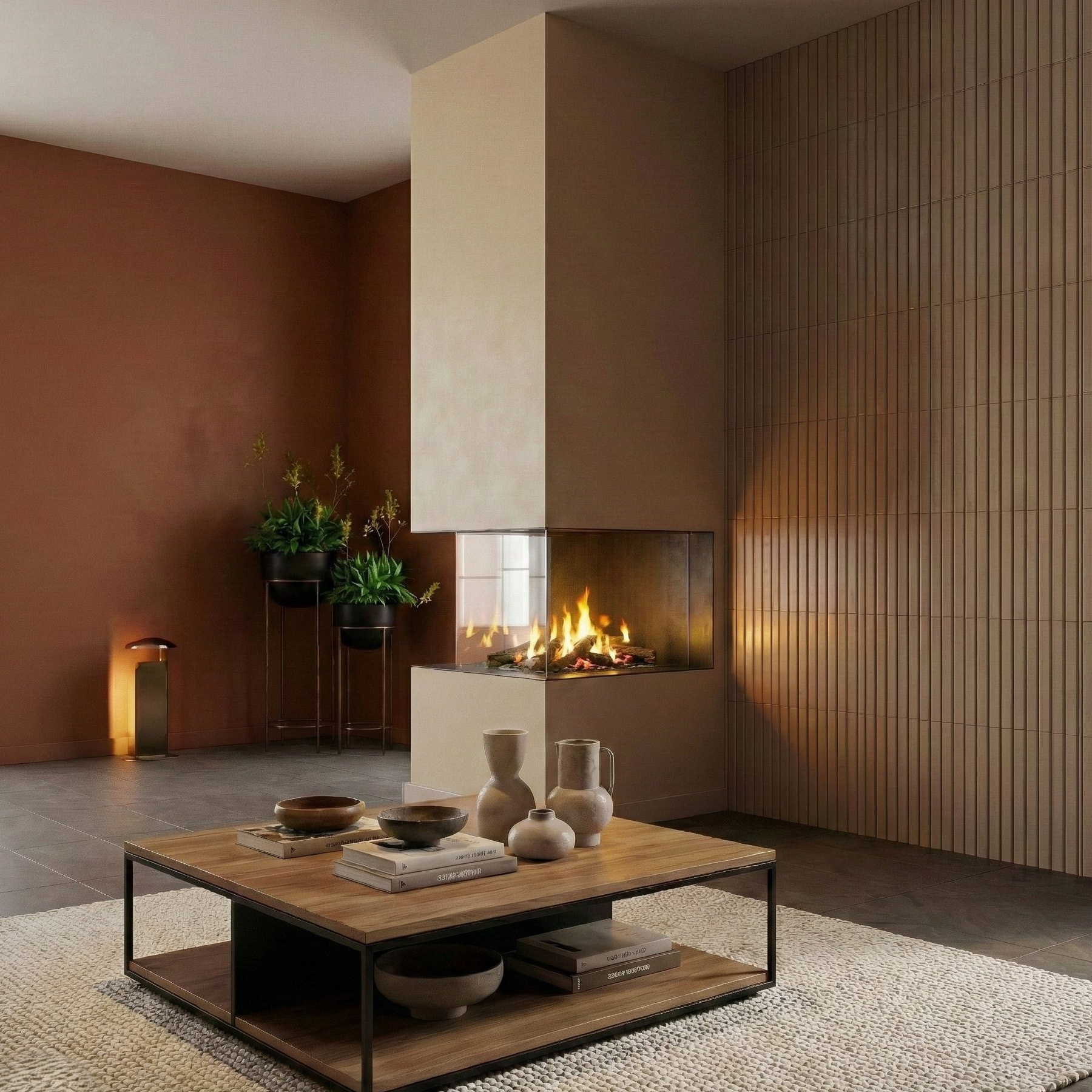 Elu-fire Room Divider Left/Right 75/45